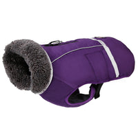 HKM-3270461 Thick Warm Dog Vest - Waterproof, Reflective, Adjustable for Small to Large Breeds