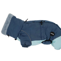 HKM-3270845 Warm Lambswool Cotton-Padded Jacket for Dogs - Autumn and Winter Four-Leg Design