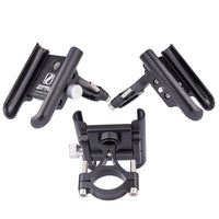HKM-327187 Adjustable Aluminum Alloy Mobile Phone Holder for Bicycles and Electric Cars