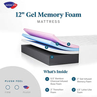 HKM-327187 Comfortable High Density Foam Mattress - Versatile 22cm Thickness for Single, Twin, Double, Full, Queen, King Sizes
