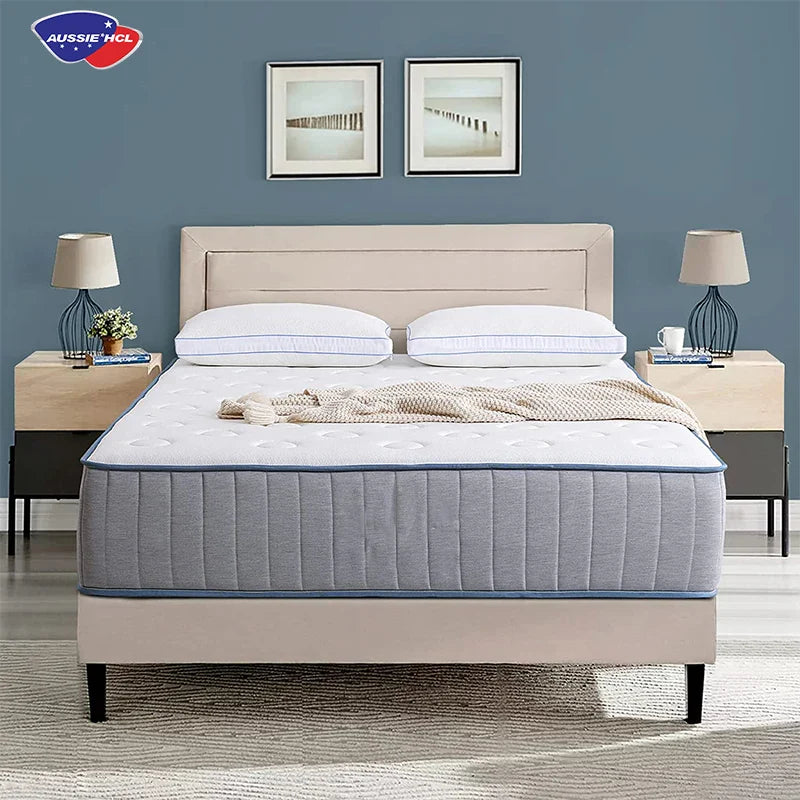 HKM-327187 Comfortable High Density Foam Mattress - Versatile 22cm Thickness for Single, Twin, Double, Full, Queen, King Sizes