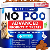 HKM-3272125 No Poo Chews for Dogs Stool Eating Deterrent with Probiotics, Pumpkin & Digestive Enzymes for Gut Health Support