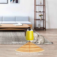 HKM-3273533 Automatic Pet Hair Brush and Massager for Cats - Intelligent Sensor Scratcher Toy