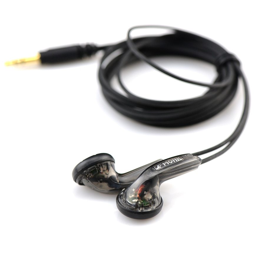 HKM-327507 Flat Head Wired Earphones with 3.5mm Plug - HiFi Sound, 1.2m Cable, Compatible with Android, iOS, and Windows Devices