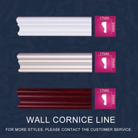 HKM-327507 Flexible PU Decorative Lines for Walls and Ceilings - Waterproof Home Décor Solution