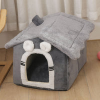 HKM-3276093 Cozy Removable Soft Dog Kennel - Easy Assembly with Washable Cover in Various Colors