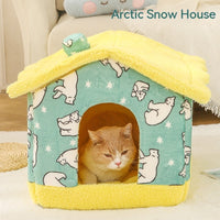 HKM-3276093 Cozy Removable Soft Dog Kennel - Easy Assembly with Washable Cover in Various Colors