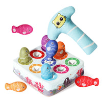 HKM-3276861 Plush Sky Blue Simulated Fish Cat Toy for Playful Pets