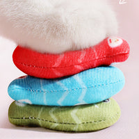 HKM-3276861 Plush Sky Blue Simulated Fish Cat Toy for Playful Pets