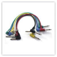 HKM-327699 6-Color Electric Guitar Audio Cable Set for Clear Sound Transmission