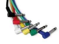 HKM-327699 6-Color Electric Guitar Audio Cable Set for Clear Sound Transmission