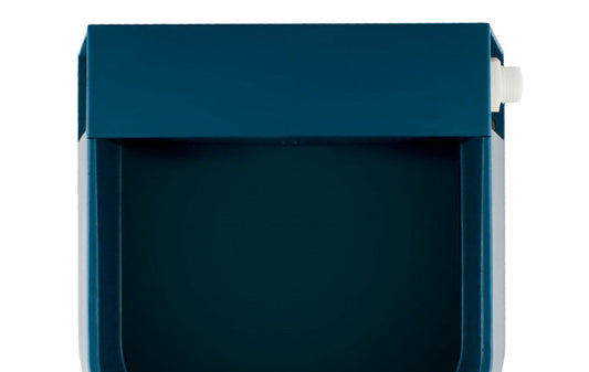 HKM-3277885 Automatic Pet Water Dispenser with Floating Ball Valve, 2L Capacity, Dark Blue ABS Design
