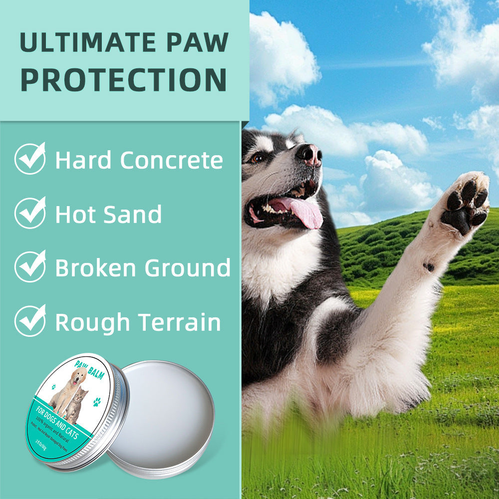 HKM-3279677 Nourishing Pet Claw Care Cream for Dogs and Cats - 60g Balm for Healthy Paws