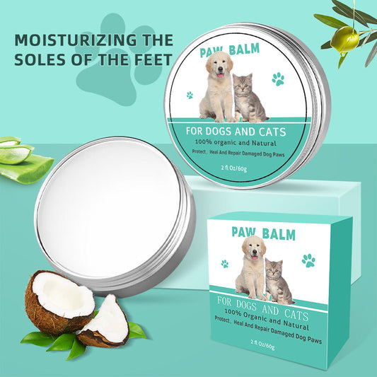 HKM-3279677 Nourishing Pet Claw Care Cream for Dogs and Cats - 60g Balm for Healthy Paws