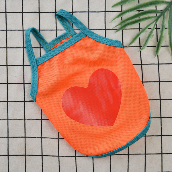 HKM-3280189 Pet Dog Camisole for Sun Protection ¨C Casual Polyester Vest in Multiple Colors and Sizes