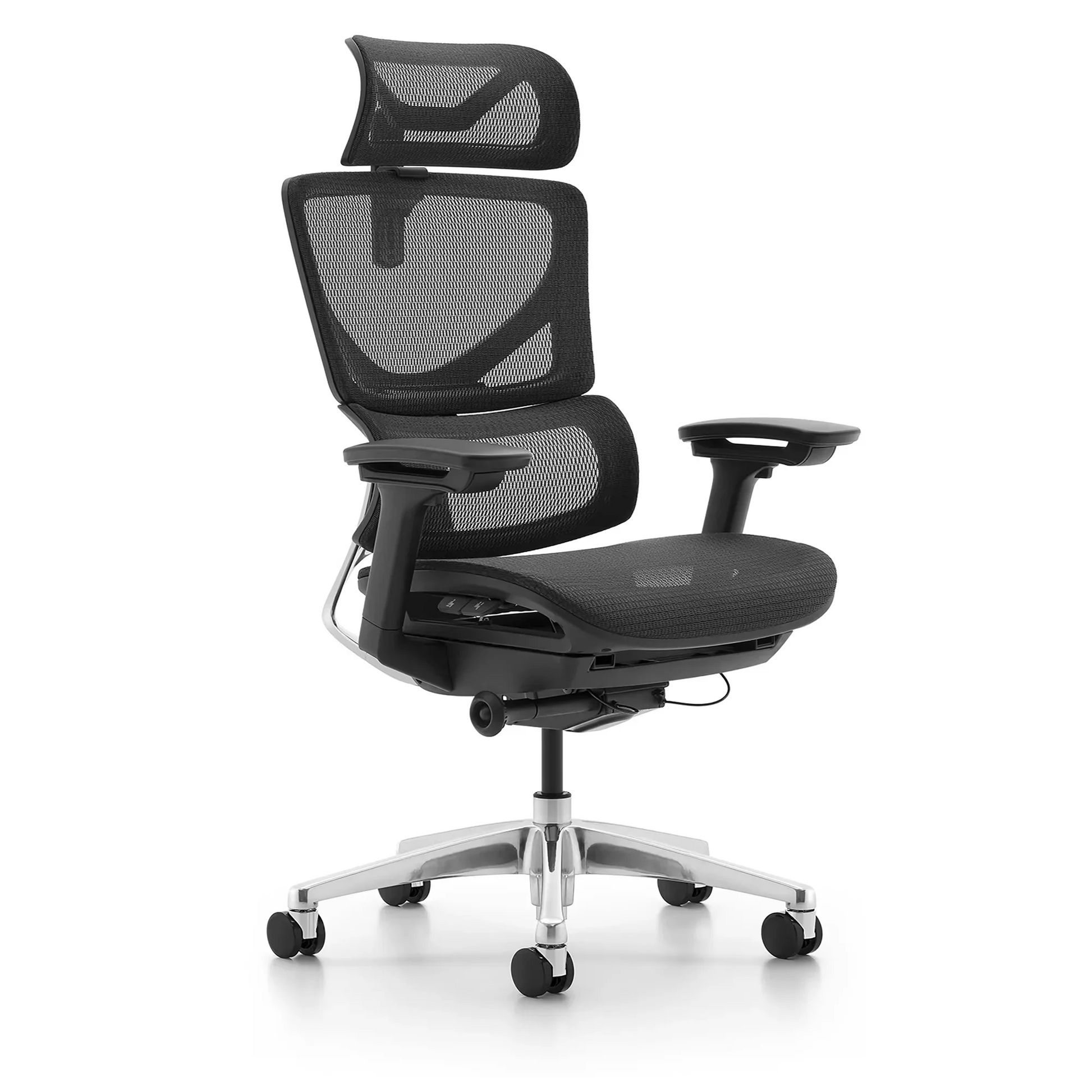 HKM-328083 Ergonomic Mesh Executive Recliner Office Chair with Adjustable Headrest and Modern Design