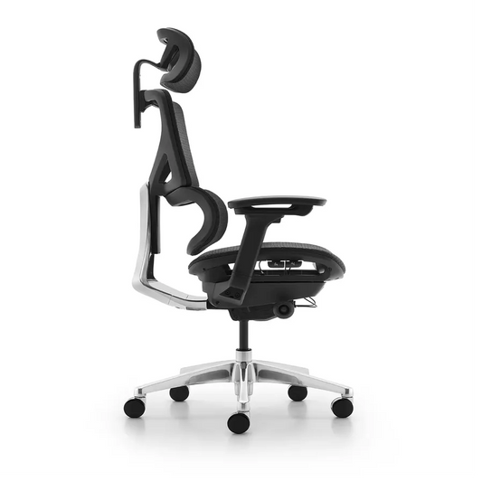 HKM-328083 Ergonomic Mesh Executive Recliner Office Chair with Adjustable Headrest and Modern Design