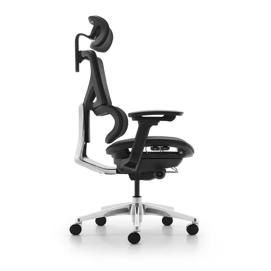 HKM-328083 Ergonomic Mesh Executive Recliner Office Chair with Adjustable Headrest and Modern Design