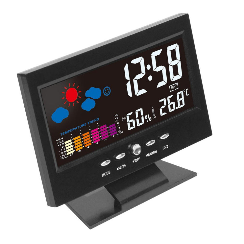 HKM-328147 Large Screen Multi-Function Perpetual Calendar Clock for Home and Office