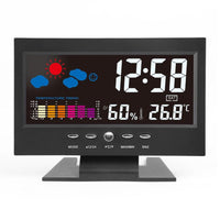 HKM-328147 Large Screen Multi-Function Perpetual Calendar Clock for Home and Office