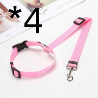 HKM-3281597 Adjustable Pet Car Safety Rope with Reinforced Buckle and 360¡ã Rotating Clip