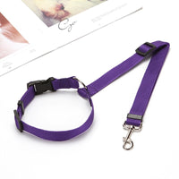 HKM-3281597 Adjustable Pet Car Safety Rope with Reinforced Buckle and 360¡ã Rotating Clip
