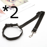 HKM-3281597 Adjustable Pet Car Safety Rope with Reinforced Buckle and 360¡ã Rotating Clip