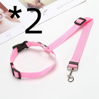 HKM-3281597 Adjustable Pet Car Safety Rope with Reinforced Buckle and 360¡ã Rotating Clip