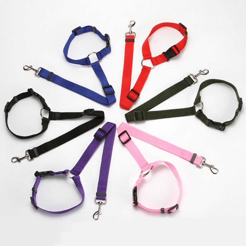 HKM-3281597 Adjustable Pet Car Safety Rope with Reinforced Buckle and 360¡ã Rotating Clip