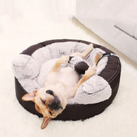 HKM-3281853 Cozy Deep Sleep Bed for Small to Medium Dogs - S: 50x50x20 cm, M: 70x70x25 cm