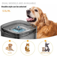 HKM-3283645 Large Capacity Smart Water Dispenser for Dogs and Cats - 5.5L & 9L Options Available