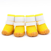 HKM-3284413 Breathable Sports Mesh Dog Shoes - Waterproof, Warm, Multi-Color Options