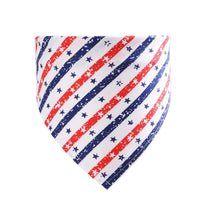 HKM-3285181 Pet Cotton Triangle Scarf for Cats and Dogs - Adjustable Saliva Towel for Year-Round Use, 43x63cm