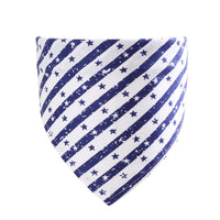HKM-3285181 Pet Cotton Triangle Scarf for Cats and Dogs - Adjustable Saliva Towel for Year-Round Use, 43x63cm