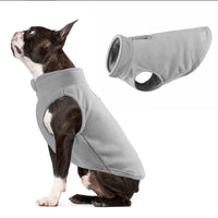 HKM-3285949 Fleece Sweater Vest for Dogs and Cats - Warm and Stylish Winter Wear in Various Colors and Sizes