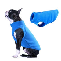 HKM-3285949 Fleece Sweater Vest for Dogs and Cats - Warm and Stylish Winter Wear in Various Colors and Sizes