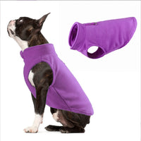 HKM-3285949 Fleece Sweater Vest for Dogs and Cats - Warm and Stylish Winter Wear in Various Colors and Sizes