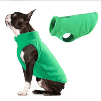 HKM-3285949 Fleece Sweater Vest for Dogs and Cats - Warm and Stylish Winter Wear in Various Colors and Sizes