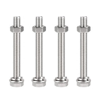HKM-328659 M10 x 60mm Stainless Steel Hex Head Nut and Screw Bolts for T-Square Applications