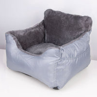 HKM-3287613 Automobile Cushion Pet Bed for Dogs - Soft Cloth Seat Cover, 55x50x35cm, Available in Multiple Colors