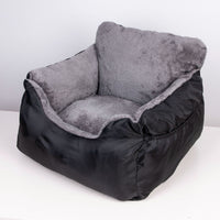 HKM-3287613 Automobile Cushion Pet Bed for Dogs - Soft Cloth Seat Cover, 55x50x35cm, Available in Multiple Colors
