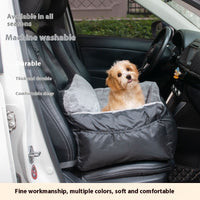 HKM-3287613 Automobile Cushion Pet Bed for Dogs - Soft Cloth Seat Cover, 55x50x35cm, Available in Multiple Colors