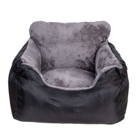HKM-3287613 Automobile Cushion Pet Bed for Dogs - Soft Cloth Seat Cover, 55x50x35cm, Available in Multiple Colors