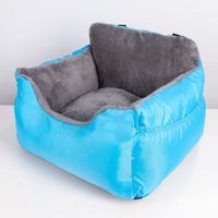 HKM-3287613 Automobile Cushion Pet Bed for Dogs - Soft Cloth Seat Cover, 55x50x35cm, Available in Multiple Colors