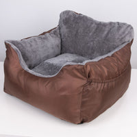 HKM-3287613 Automobile Cushion Pet Bed for Dogs - Soft Cloth Seat Cover, 55x50x35cm, Available in Multiple Colors