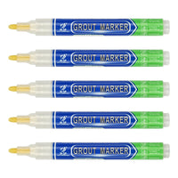 HKM-328915 Non-Toxic Water-Based Grout Marker Pen for Tile Repair in 12 Colours