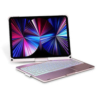 HKM-329043 Rotatable iPad Keyboard Case with Power Bank
