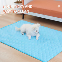HKM-3290813 Cooling Pet Mat and Sleeping Pad for Dogs and Cats, Waterproof Self-Cooling Design