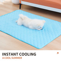 HKM-3290813 Cooling Pet Mat and Sleeping Pad for Dogs and Cats, Waterproof Self-Cooling Design