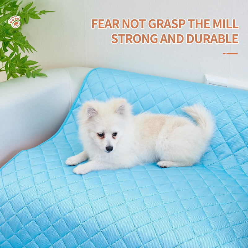 HKM-3290813 Cooling Pet Mat and Sleeping Pad for Dogs and Cats, Waterproof Self-Cooling Design